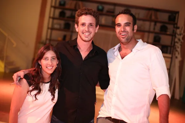 Lilach and Alon with Gilad